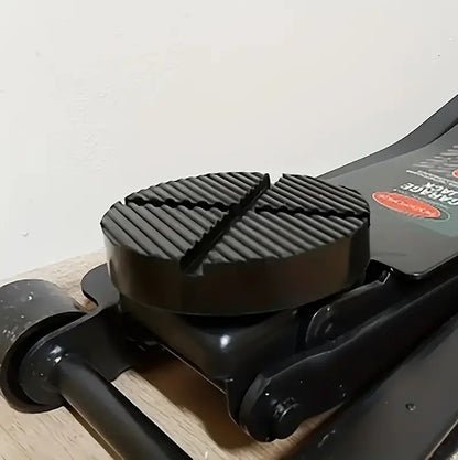 Slotted Rubber Trolley Jack Pad