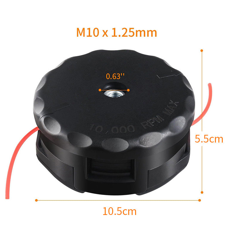 Line Trimmer Head Bump Feed M10 x 1.25