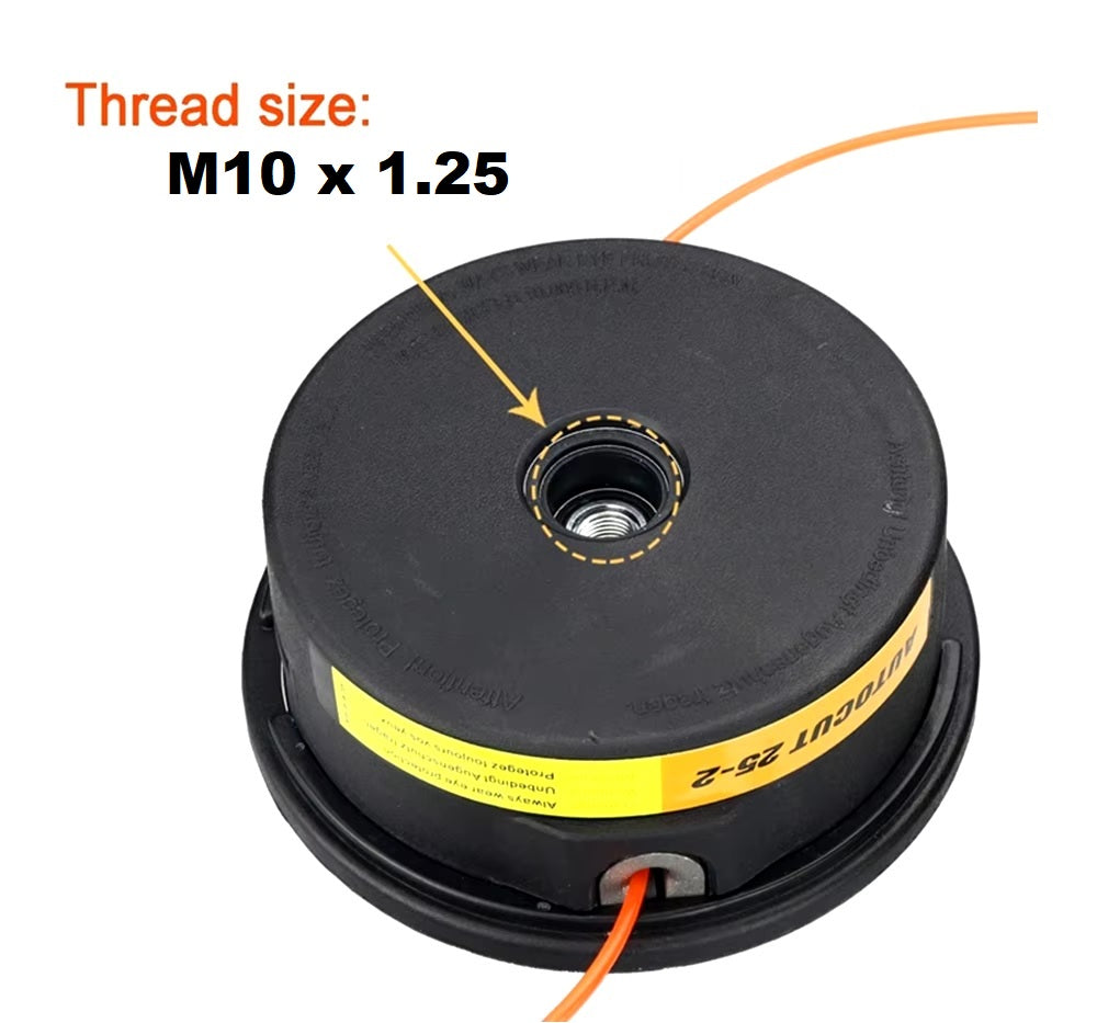 Line Trimmer Head Bump Feed M10 x 1.25
