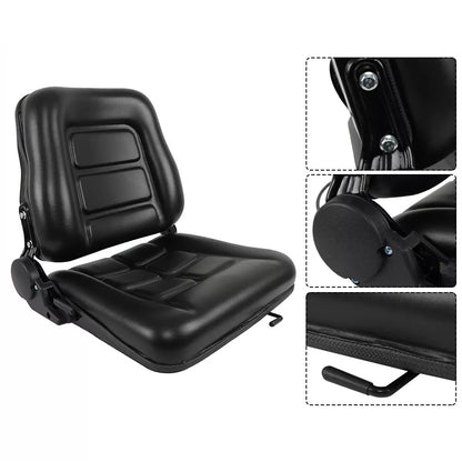 Adjustable Forklift and Ride On Mower Seat