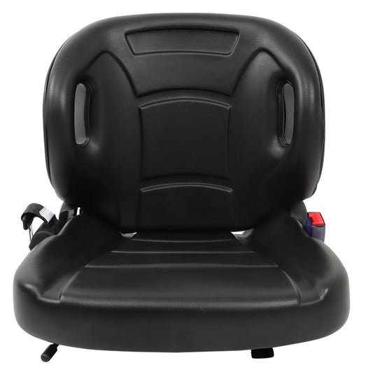 Seatbelt Fitted Adjustable Forklift and Ride On Mower Seat