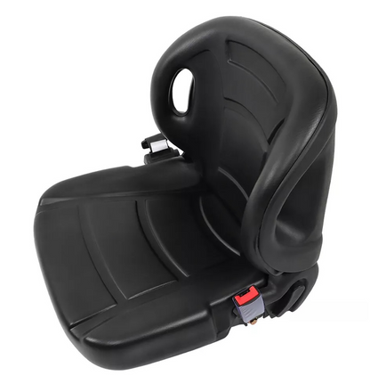 Seatbelt Fitted Adjustable Forklift and Ride On Mower Seat