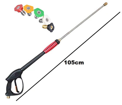 Pressure Washer Spray Gun Set 1/4 Inch Quick Connect - 7 Piece