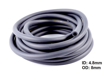Rubber Fuel Line 4.8mm x 8mm - 1 Metre