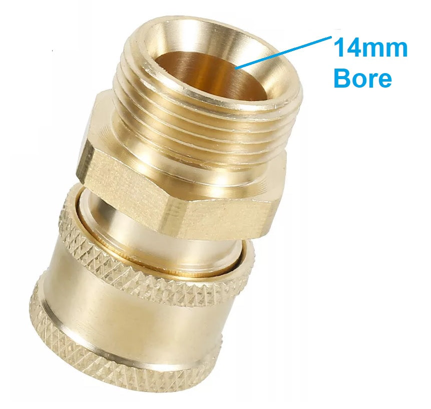 Pressure Washer Fitting Adapter M22 - 3/8 Inch Quick Connect