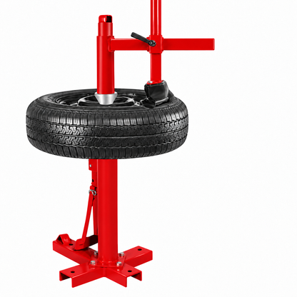 Portable Tyre Changer with Duckhead Attachment