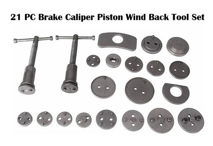 Brake Caliper Wind Back Tool Set - 21 Piece