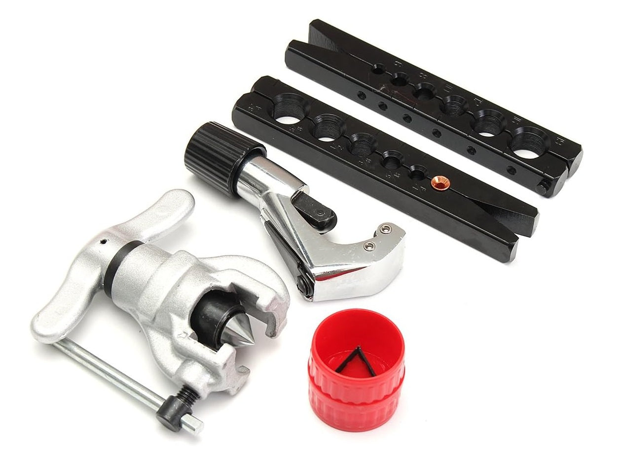 Metric and Imperial Tube Eccentric Flaring Tool Kit - 5 Piece