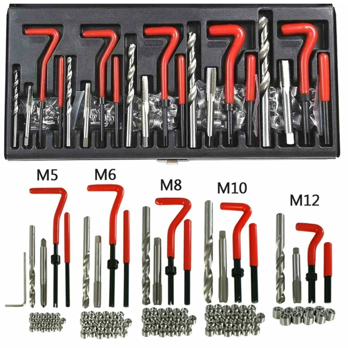 Helicoil Thread Repair Kit - 131 Piece