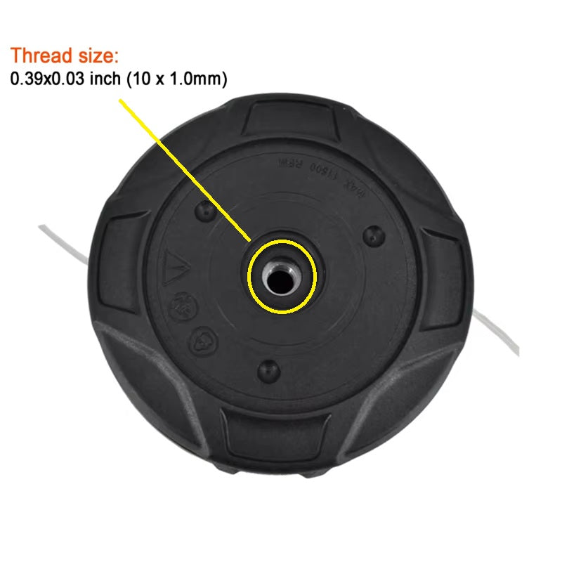 Line Trimmer Bump Head 26-2 For STIHL M10 x 1.0