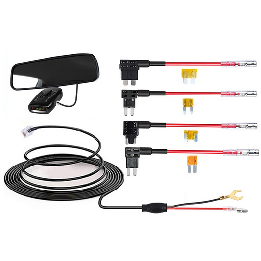 Hardwire RJ11 Power Cable Kit for Uniden, Escort, Beltronics, Valentine V1