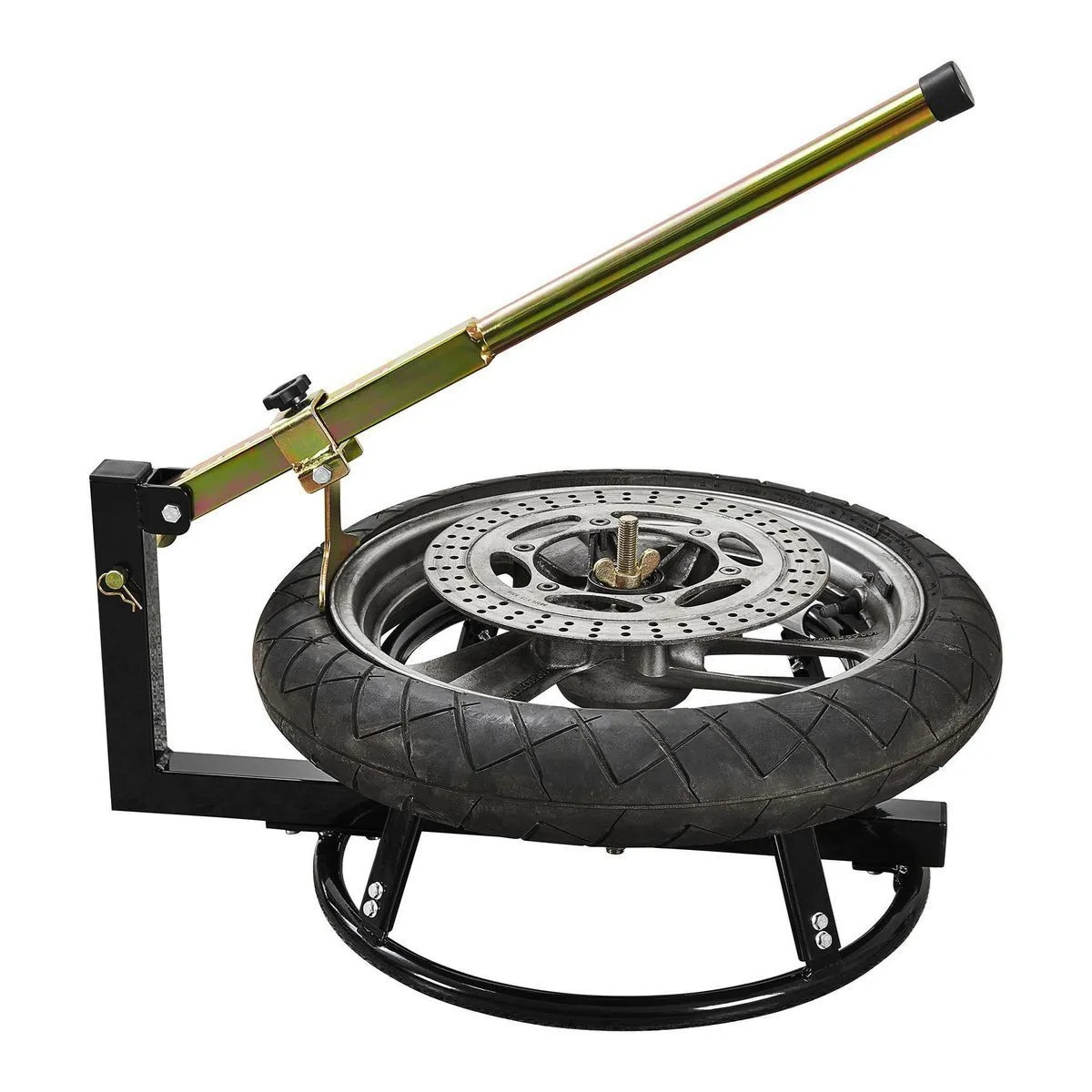 Motorcycle Tyre Changing Stand With Bead Breaker