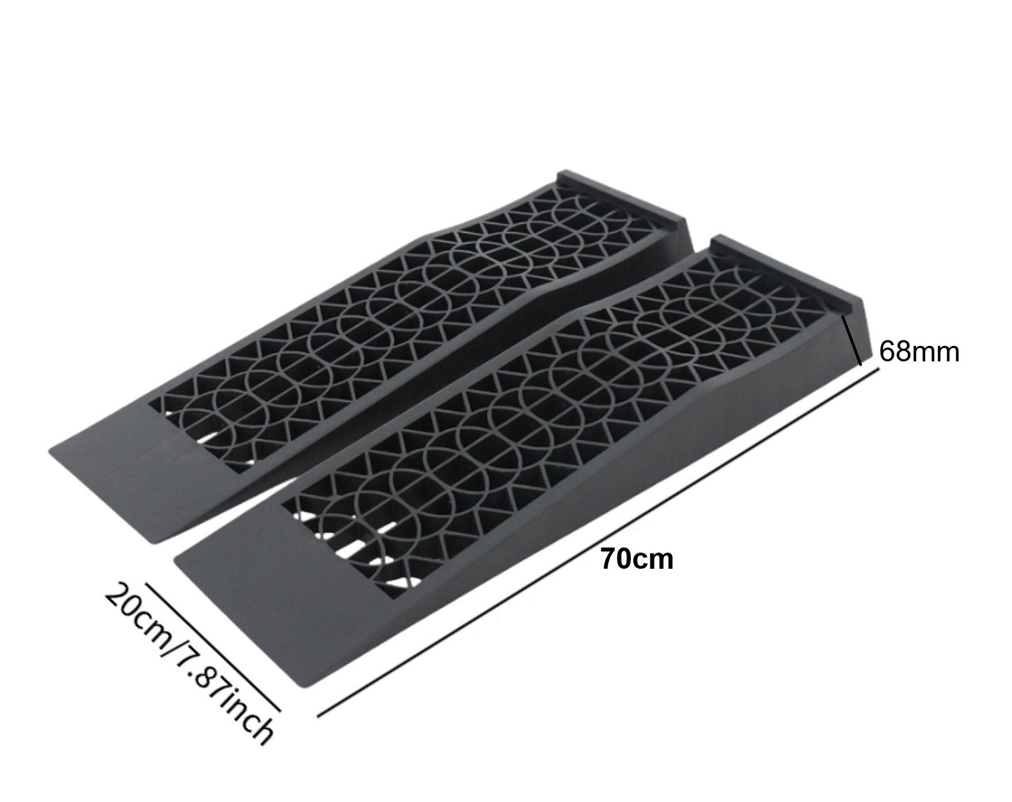 Low Profile Car Ramps Set 3000kg