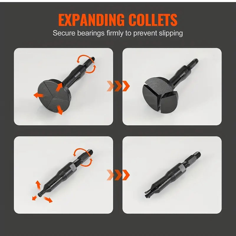 Comprehensive Blind Hole Inner Bearing Slide Hammer Set