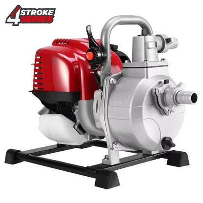 1.3hp Portable Petrol Water Pump 1 Inch 4-Stroke Engine