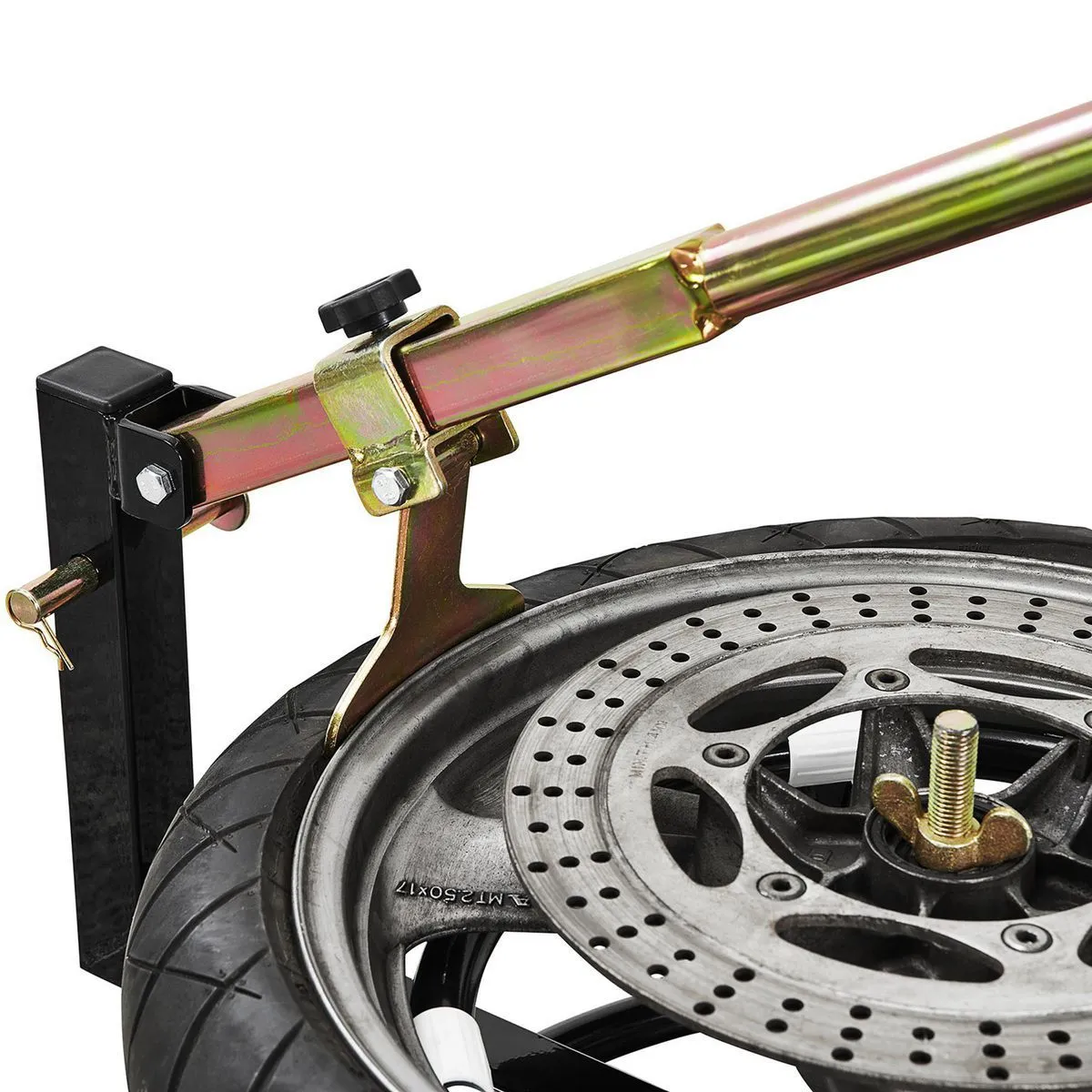 Motorcycle Tyre Changing Stand With Bead Breaker