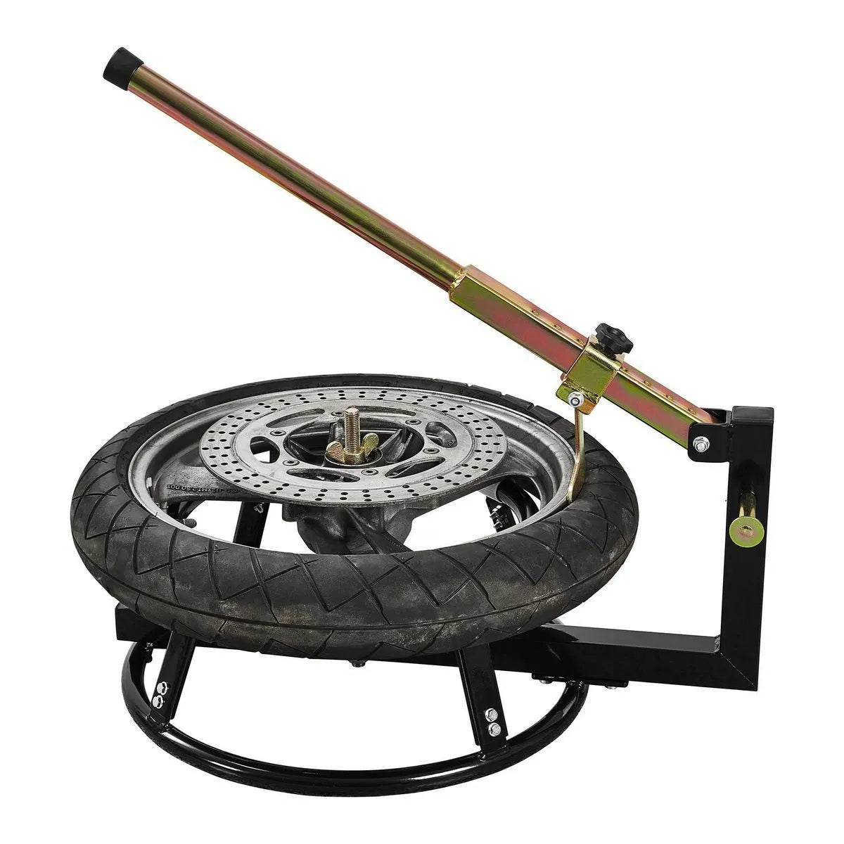 Motorcycle Tyre Changing Stand With Bead Breaker