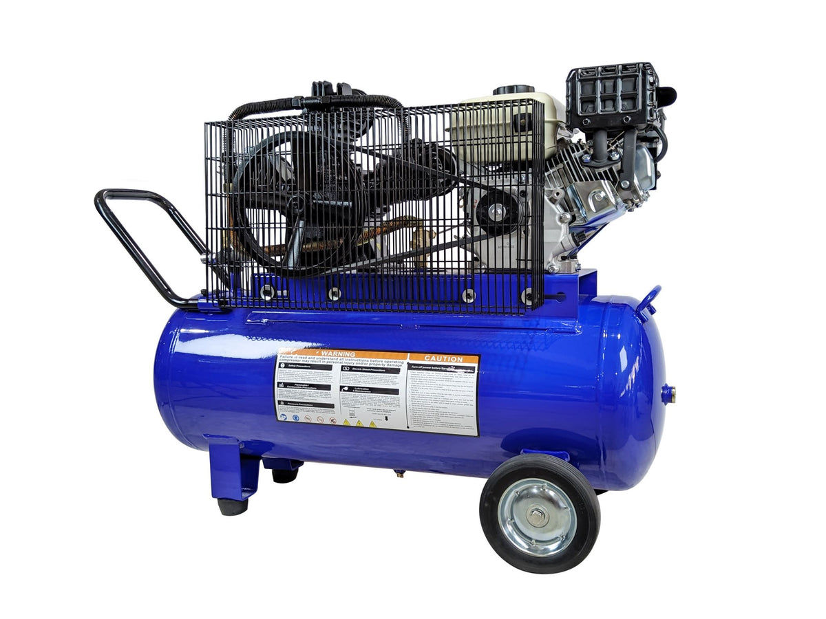 Titan Gear 70L 4-Stroke Engine Petrol Air Compressor