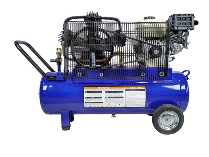 Titan Gear 100L 4-Stroke Engine Petrol Air Compressor