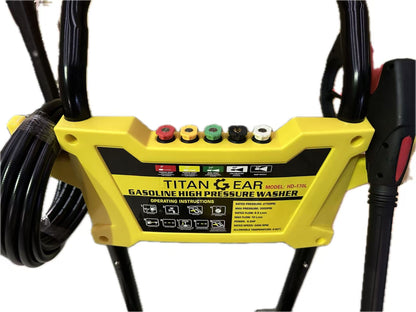 Titan Gear 6.5hp 3000PSI Petrol Pressure Washer