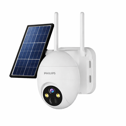 Philips 4K Solar Powered Outdoor Wireless CCTV Camera