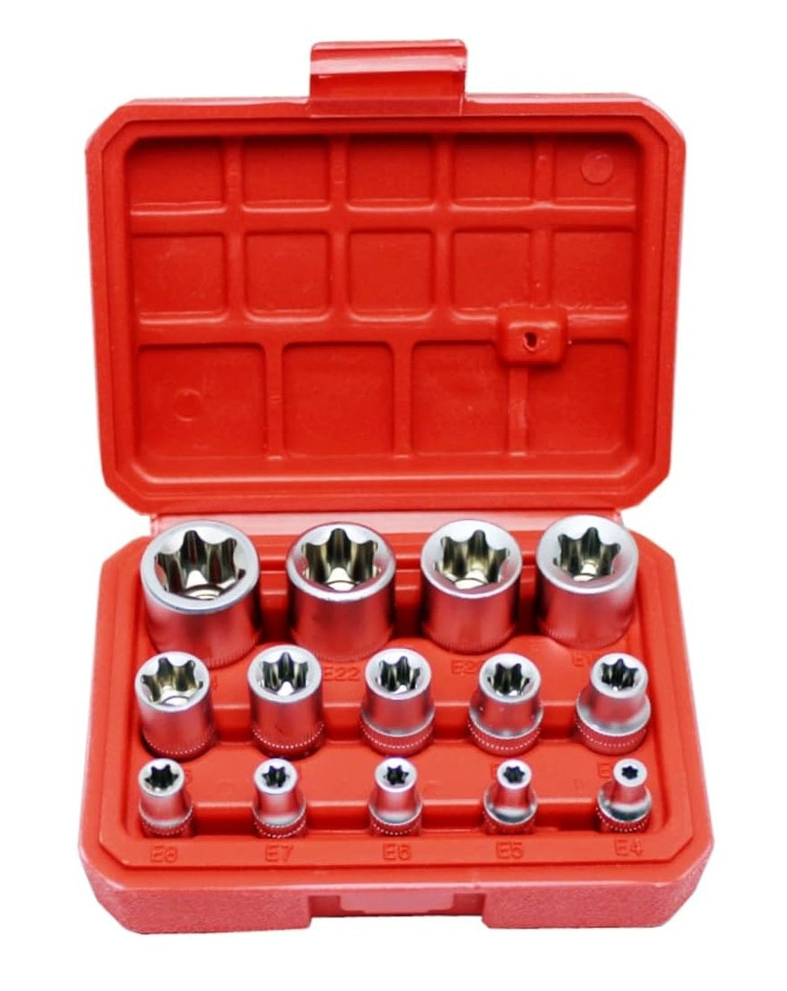 14 Piece E-Torx Socket Set