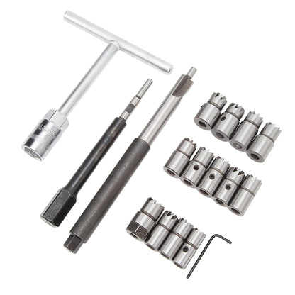 Diesel Injector Seat Cutter Kit - 17 Piece