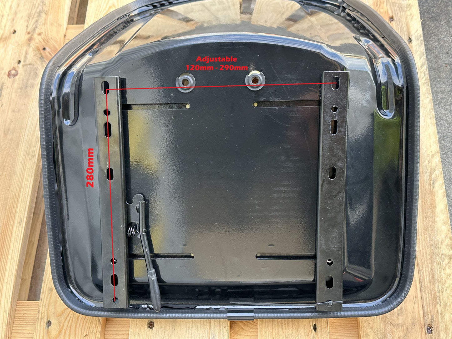 Wide Forklift and Ride On Mower Seat