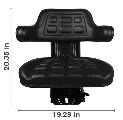 Suspension Forklift and Ride On Mower Seat With Armrests