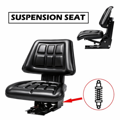 Suspension Forklift and Ride On Mower Seat