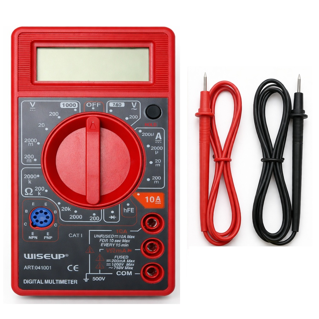 WISEUP 750V 10A Digital Multimeter