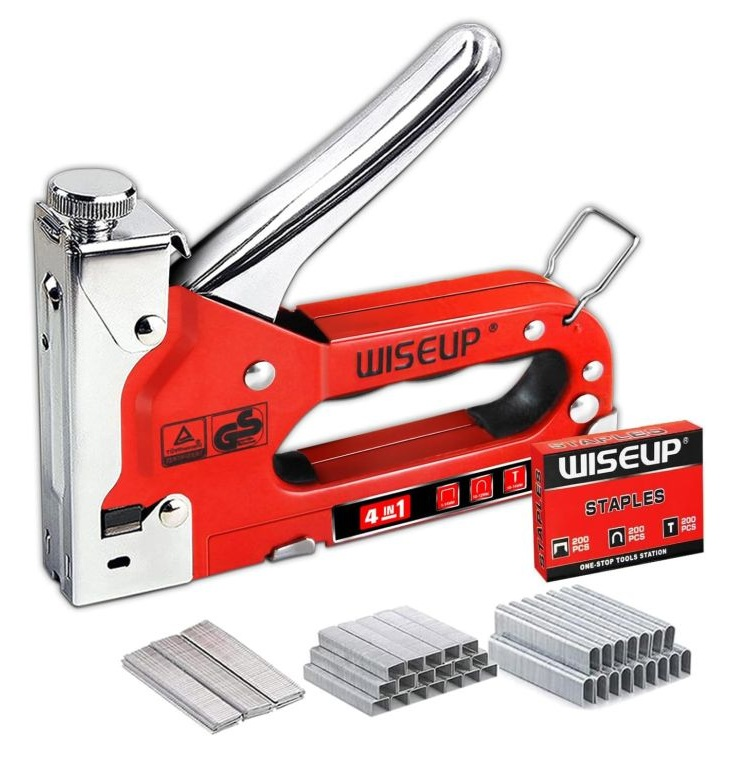 WISEUP 4-in-1 Staple Gun Set