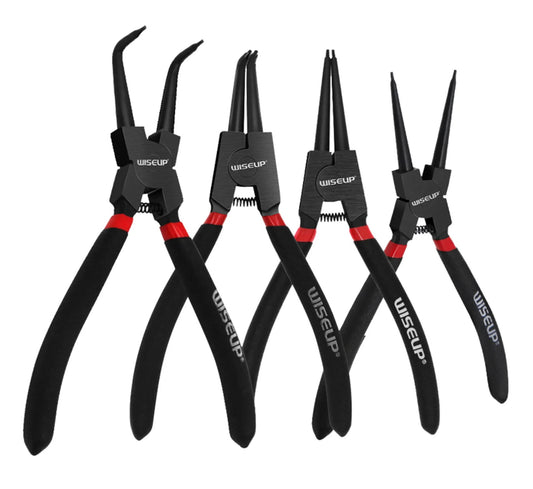 WISEUP Circlip Snap Ring Pliers Set