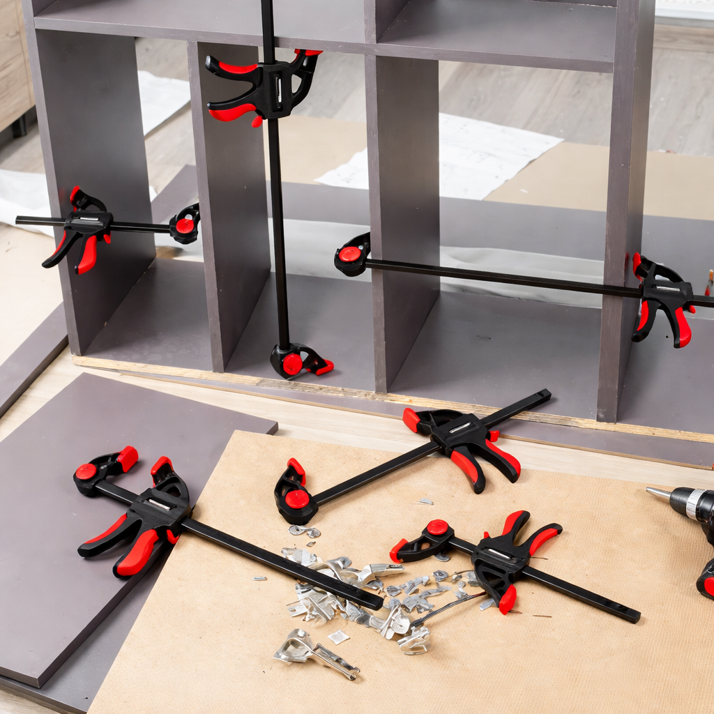 WISEUP Quick Ratchet Bar Clamp Set