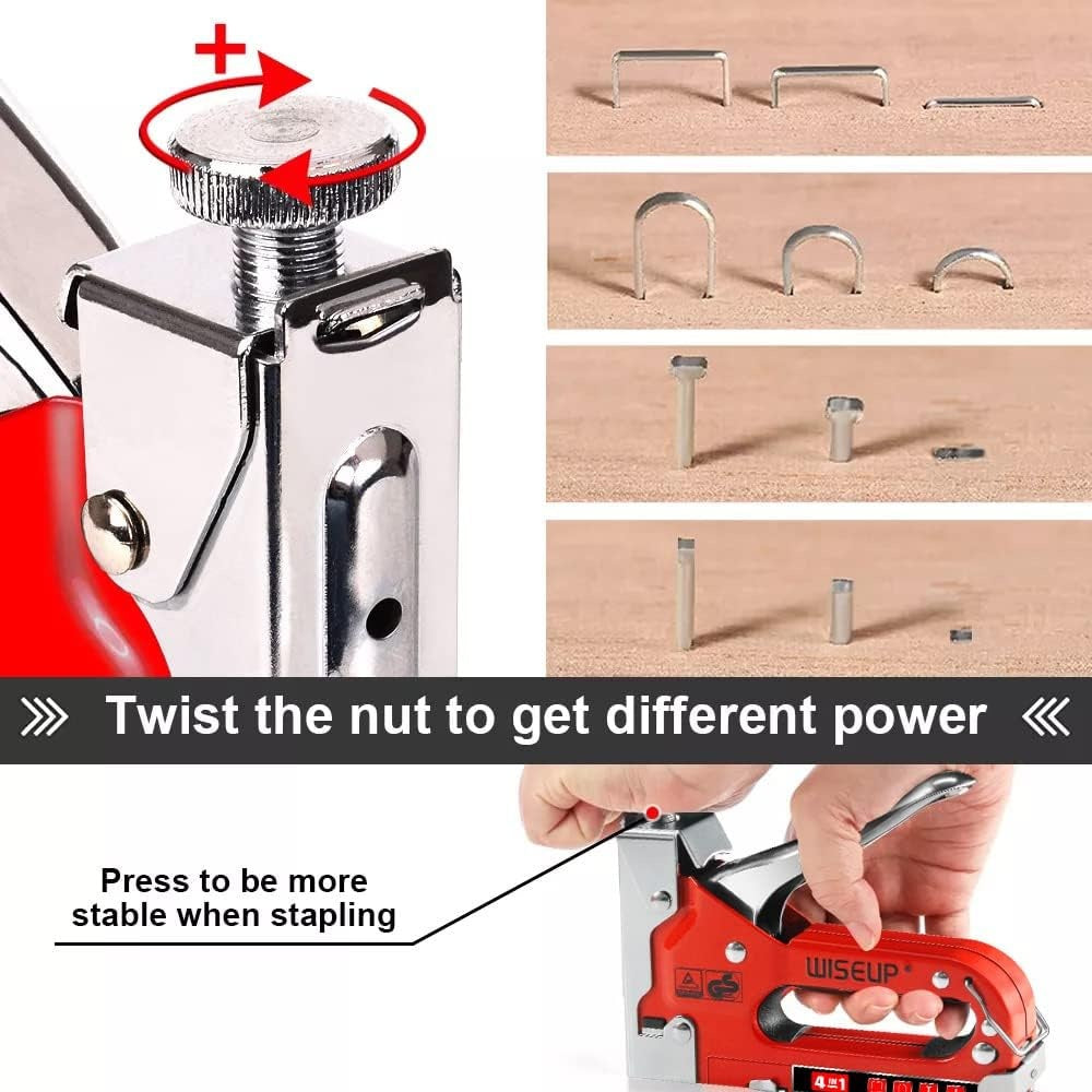 WISEUP 4-in-1 Staple Gun Set