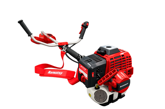 Mainstay 63cc 2-Stroke Engine Petrol Line Trimmer 2-in-1