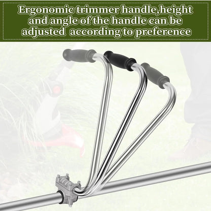 L-Shape Handle Assembly for Line Trimmers