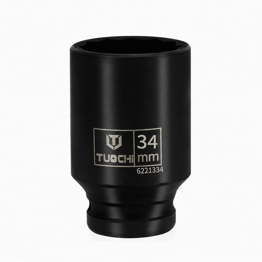 34mm 1/2 Inch Drive Double Hex Deep Impact Socket