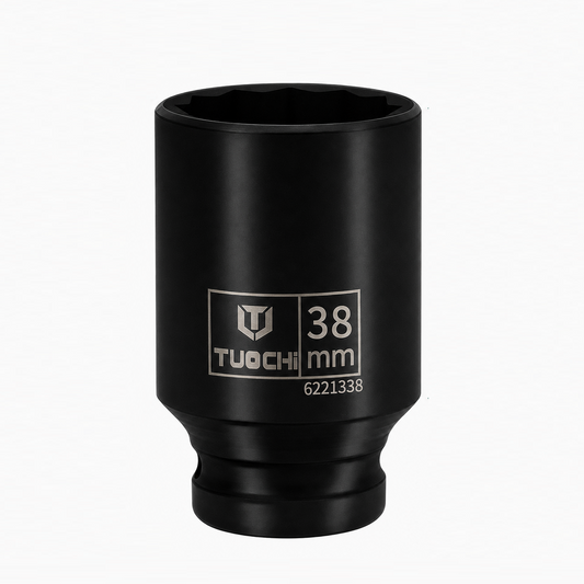 38mm 1/2 Inch Drive Double Hex Deep Impact Socket