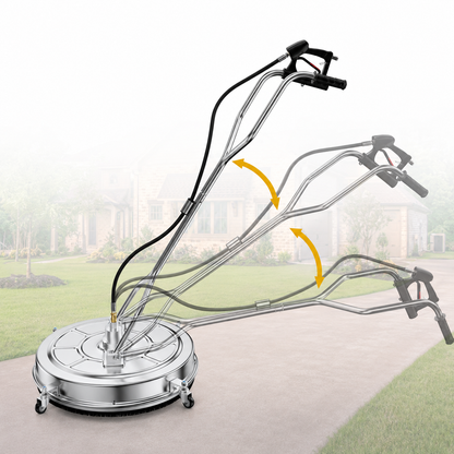 20 Inch 4200 PSI Walk-Behind Pressure Washer Surface Cleaner Attachment