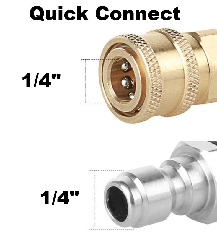 Pressure Washer Hose 1/4 Inch Quick Connect 10M