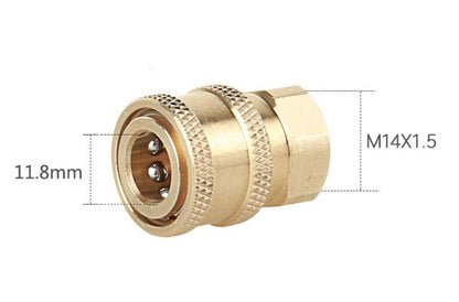 Pressure Washer Fitting Adapter Female M14 - 1/4 Inch Quick Connect