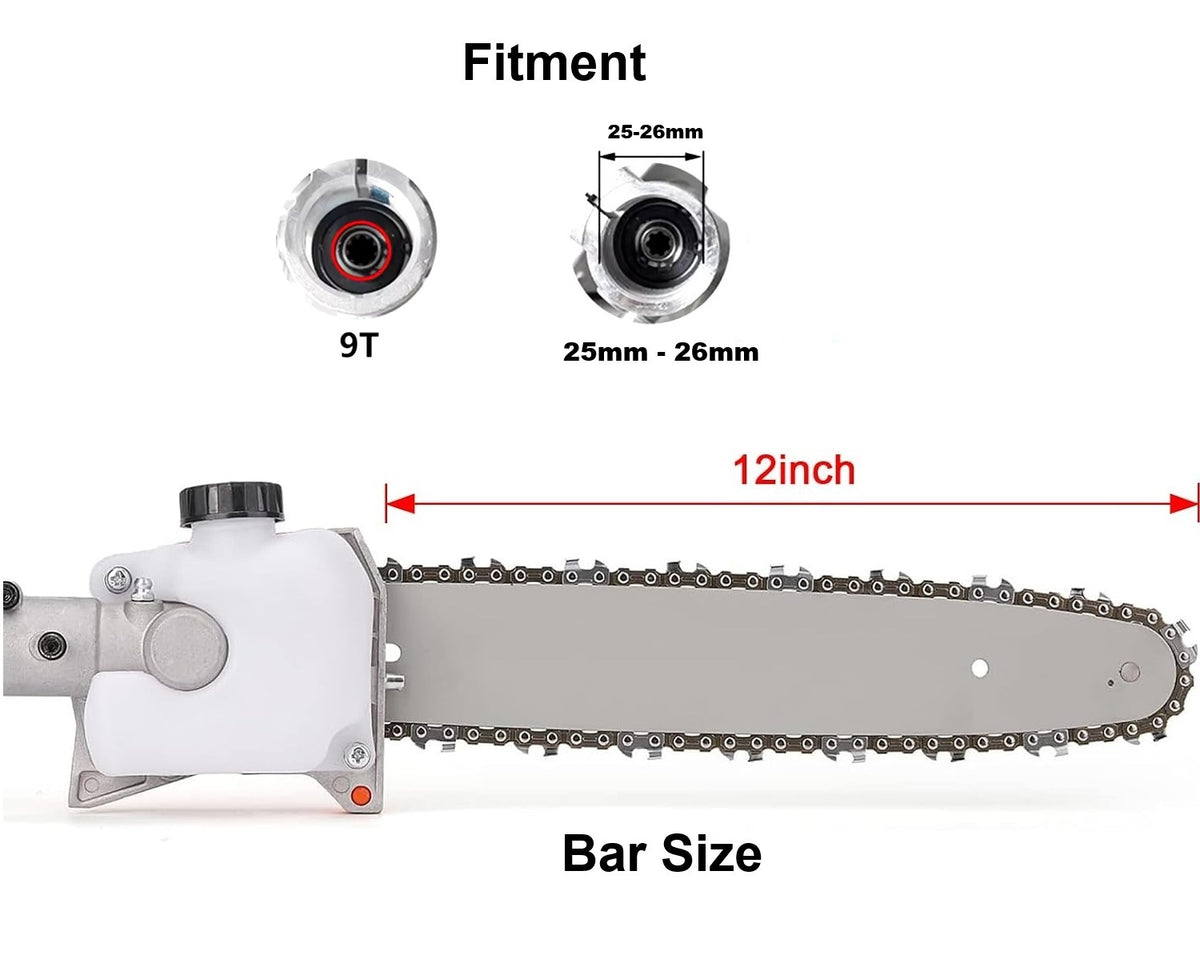Pruner Attachment 26mm 9T