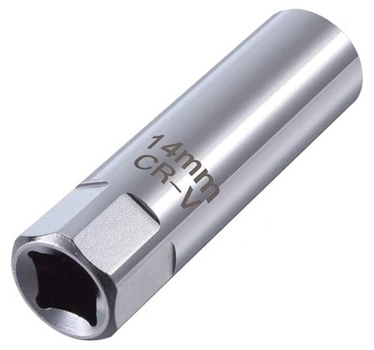 14mm Magnetic Thin Wall Spark Plug Socket 3/8 Inch