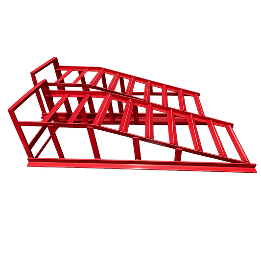 Steel Powder Coated Car Ramps Set 2000kg