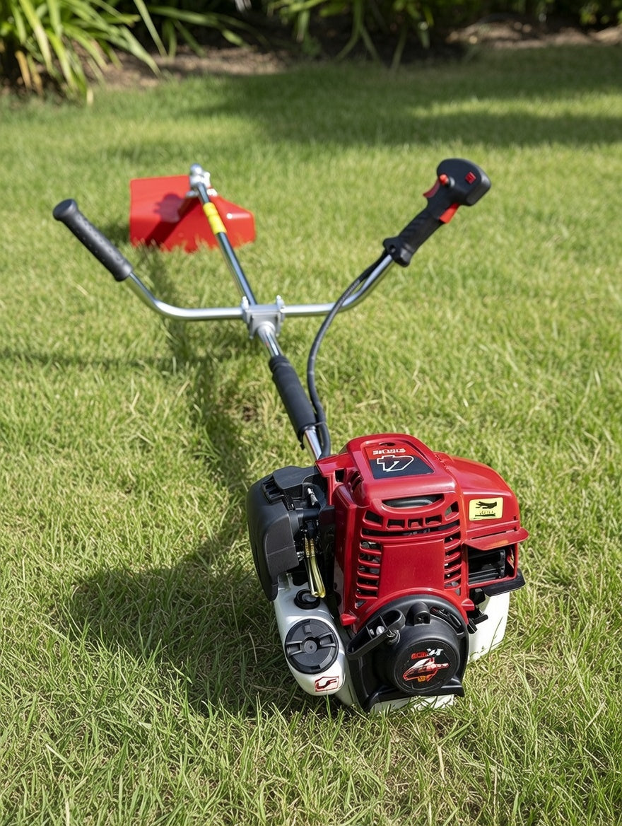 36cc 4-Stroke Engine - Petrol Line Trimmer 2 in 1