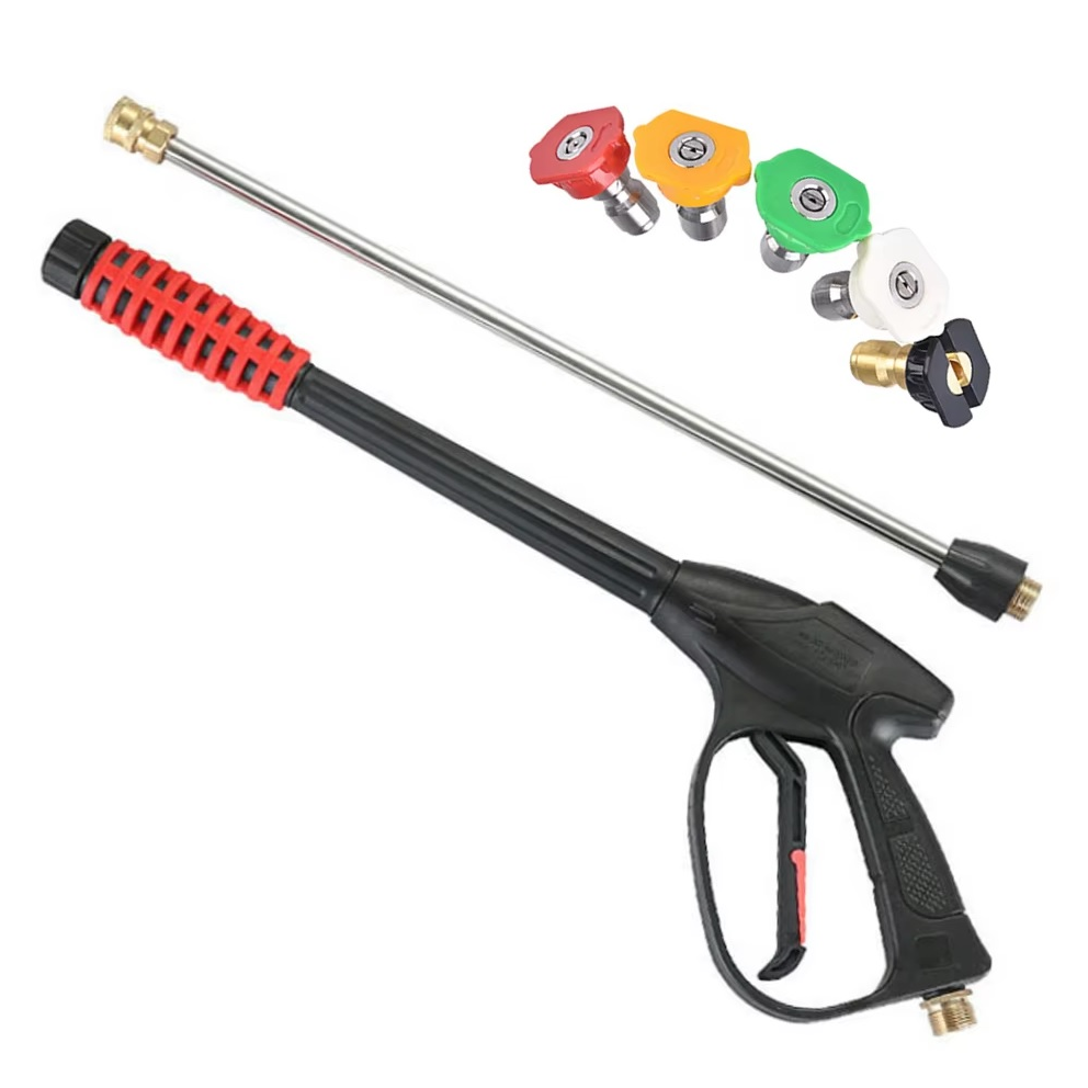 Pressure Washer Spray Gun Set 1/4 Inch Quick Connect - 7 Piece